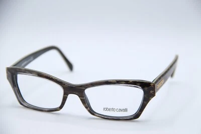 NUEVAS GAFAS ROBERTO CAVALLI SONEVA 758 020 MARRÓN NEGRO AUTÉNTICO DISEÑADOR 52-17 Foto 1 de 4