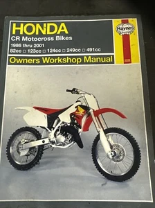 Honda CR motocross bikes service Book - Bild 1 von 1