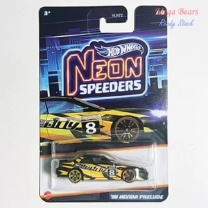 Mattel Hot Wheels 2025 Neon Speeders #1 98 Honda Prelude *New Sealed* HLH72 - Picture 1 of 1