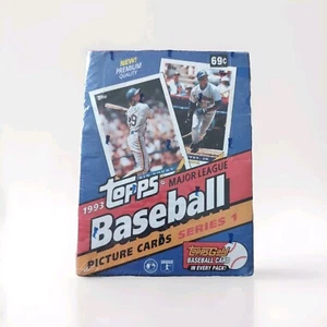 📈 1993 Topps Series 1 Baseball Hobby Box Sealed 🔥 Jeter ROOKIE ⚾️ TOPPS GOLD - Picture 1 of 1