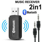 Wireless Music Adapter Bluetooth Receiver for Car Stereo Bluetooth Adapter AUX