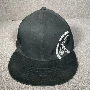 Gorra de metal para sombrero mulisha negra a presión - Imagen 1 de 6