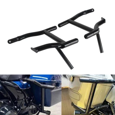 Rieles protectores de alforja para Harley Electra Glide Road Glide Street Glide 2009-up Foto 1 de 4