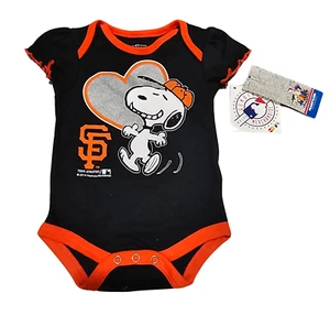 MLB San Francisco Giants baby girl body suit 0/3 month by Team Athletic - Picture 1 of 2