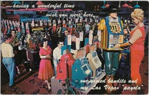 ONE ARM BANDIT, CASINO DE JUEGO~LAS VEGAS, NUEVO EN BUEN ESTADO - PM 1966 - Imagen 1 de 1