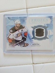 Ryan Kesler 17-18 Upper Deck Artifacts Frozen Artifacts Game Used Jersey