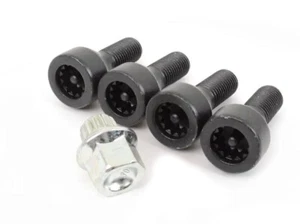 Genuine BMW Wheel Lock Kit With Key NEW E30 E46 E60 E88 E90 E92 Z4 NEW - Picture 1 of 2