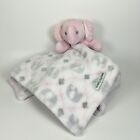 Blankets And Beyond Pink Elephant Lovey Security Blanket LV6