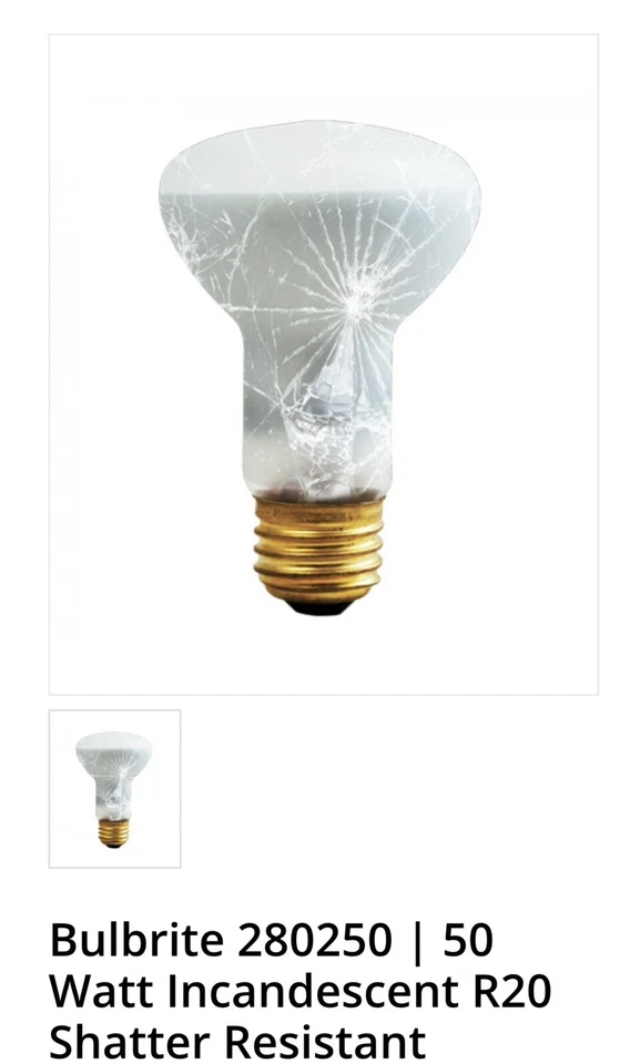 50R20/TF Tuff Coat Bulbrite 280250 - Image 1 of 2