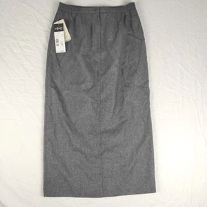 Neu mit Etikett Requirements Bleistiftrock Damengröße 8 mit Wollmarke reine Schurwolle grau - Bild 1 von 11