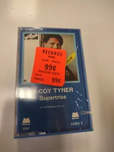 MCCOY TYNER - SUPER TRIOS - CASSETTE TAPE BRAND NEW SEALED - Picture 1 of 2
