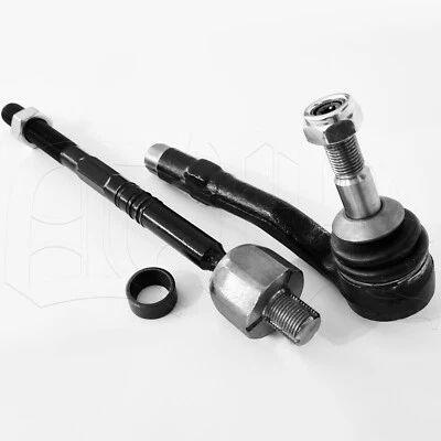FRONT INNER OUTER STEERING TRACK TIE ROD RACK END SET FOR BMW 5 SERIES E60 E61 - Image 1 of 4