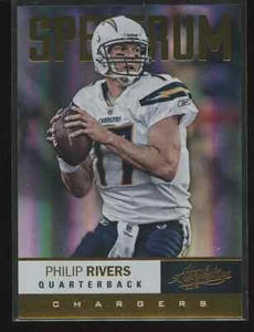 Philip Rivers 2013 Panini Absolute Spectrum Gold 7/25 - Picture 1 of 2