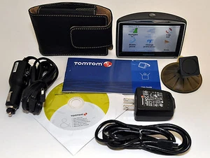 TomTom GO 630T Car Portable GPS Navigator LIFETIME TRAFFIC usa/canada Maps 730 - Picture 1 of 4