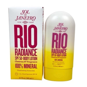 Loción Corporal Sol De Janeiro Rio Radiance 100% Mineral FPS 50 6.7floz. EXP 06/2026 - Imagen 1 de 7