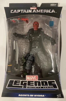 Marvel Legends Capitán América Calavera Roja Agentes de Hidra Mandroid BAF 2013 Foto 1 de 3