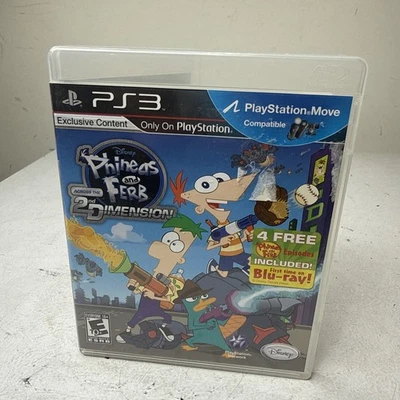 Phineas & Ferb: Across the 2nd Dimension (PS3) CIB probado funcionando como nuevo Foto 1 de 4