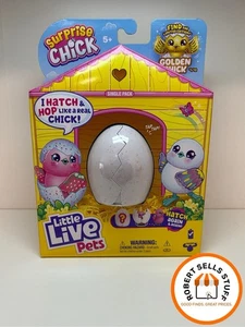 Moose Toys Little Live Pets Surprise Chick - Hatch & Hop Sealed Egg Single Pack - Picture 1 of 7
