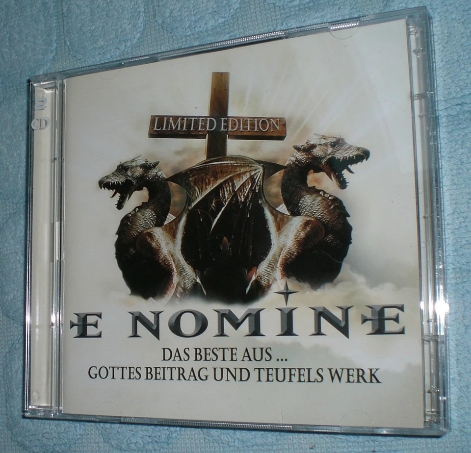 E - Nomine - das Beste aus... Gottes Beitrag und Teufels Werk ( Best of 2er CD ) - Bild 1 von 1