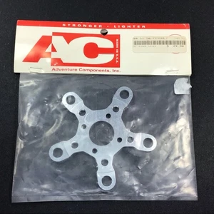 Adventure Components AC Crank Spider 5-Bolt 58/94mm Silver NOS Vintage MTB - Picture 1 of 4