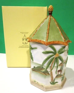 LENOX BRITISH COLONIAL Collection - MEDIUM CANISTER - CHUCK FISHER -  NEW IN BOX - Picture 1 of 9