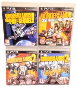 Borderlands PS3 Collection Bundle the Pre-Sequel 1 2 Game of the Year - Picture 1 of 5
