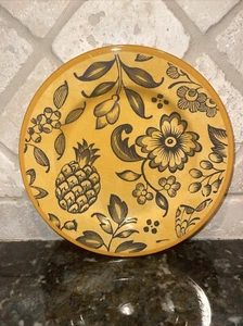 Vtg villeroy and boch tropical Pattern 8” Plate Made in Slovenia - Picture 1 of 3