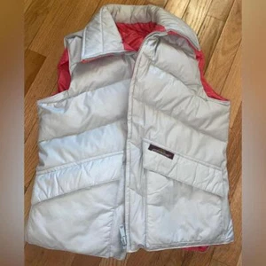 Vintage 80’s Jordache Down Reversible Puffer Vest - Picture 1 of 2