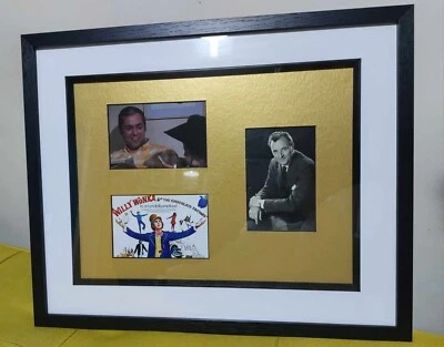 Michael Goodliffe Signed Autograph Framed Photo Display - Willy Wonka - RARE! - Image 1 of 4