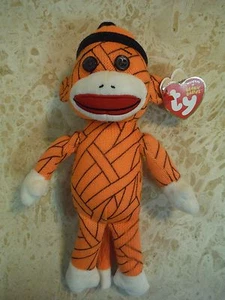 BEANIE BABIES ORIGINAL TY~MONO CALCETÍN~9"~MOMIA~TOTALMENTE NUEVO~2013~MWMT~ENVÍO GRATUITO - Imagen 1 de 4