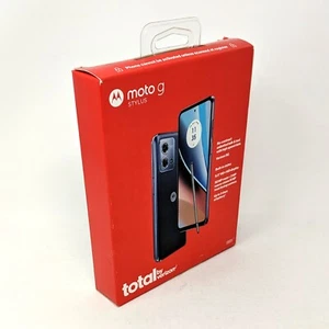 Telefono prepagato Total by Verizon Moto G Stylus 4G (2023) 64 GB 6,5" 4 GB di RAM blu - Foto 1 di 7