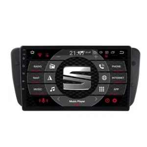 Radio Pantalla Android 12 GPS CARPLAY WIFI USB para Seat Ibiza 6j 2009 - 2013 - Imagen 1 de 5