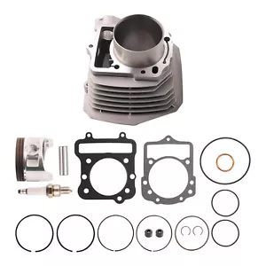 76mm Cylinder Piston Gaskets Top End Kit for Kawasaki Prairie 300 ATV 1999-2002 - Foto 1 di 13