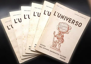 Rivista «L'Universo» - Anno XXXIII, #1-6, Ed. Istituto Geografico Militare, 1953 - Picture 1 of 3