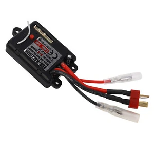 30A RC Brushed ESC 2.4GHz 4HC Waterproof Multiple Protection Fit For SCY 161 - Picture 1 of 22