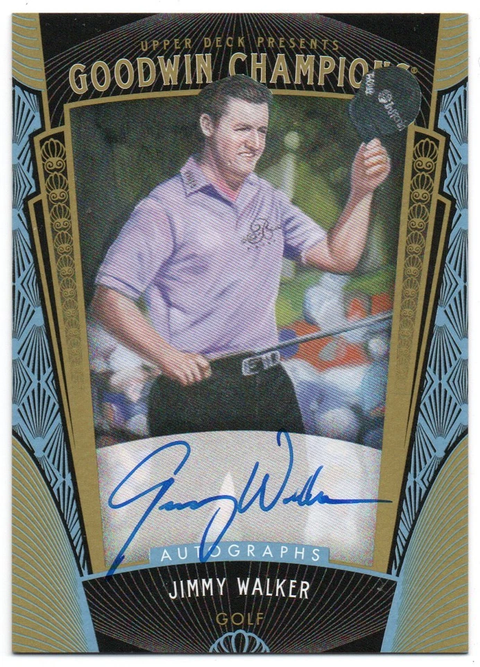 2015 Upper Deck Goodwin Champions Update Autographs JW Jimmy Walker Auto 1:1106 - Image 1 of 1