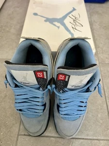Size 10 - Jordan 4 Retro Mid University Blue - Picture 1 of 10