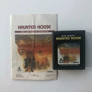 Cartucho y manual de juego original HAUNTED HOUSE Atari 2600 CX2654 - Imagen 1 de 1