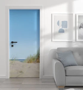 Türtapete Türposter Türfolie selbstklebend Sandstrand Türaufkleber - Bild 1 von 7