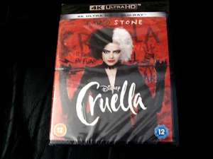 4K UHD: Cruella : 4K UHD & Blu-ray : 2 Discs Sealed - Bild 1 von 3