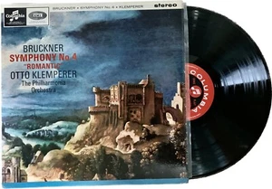 Bruckner, Otto Klemperer – Symphony No. 4 Romantic Classical UK 1965 STEREO LP - Picture 1 of 20