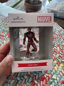 Hallmark Ornament Iron Man Christmas Tree Decoration 2021 Marvel Comics NEW - Picture 1 of 1