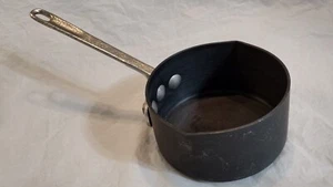 Scalda burro doppio beccuccio pentole alluminio commerciale Calphalon NSF vintage - Foto 1 di 7