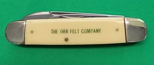 Vintage Camillus USA #23 Knife THE ORR FELT & BLANKET COMPANY Pocket Knife #23 - Picture 1 of 15