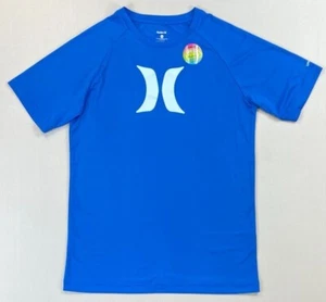 Boy's Youth Hurley UPF 50+ UPF Swim H2O Dri Shirt NEW - Picture 1 of 4