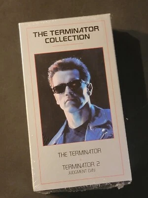 The Terminator Collection VHS Tapes 2 Tape Set/ Vintage/ Sealed/Super Rare! - Image 1 of 4