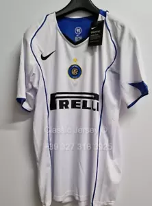 Maglia INTER 2004 2005 Away ZANETTI ADRIANO VIERI MIHAJLOVIC VERON STANKOVIC - Imagen 1 de 9