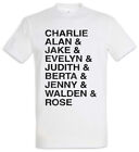 Two And A Half Names T-Shirt Fun Charlie Alan Men Harper Jake Berta