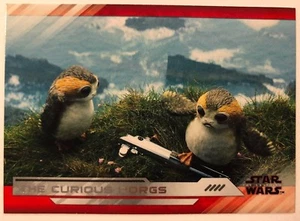2018 Star Wars The Last Jedi Series 2 #15 The Curious Porgs NrMint-Mint - Picture 1 of 1