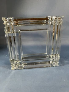 Glass Ashtray Square Crystal Classic Design Ashtray Home Large Cigarettes 4691 - Picture 1 of 16